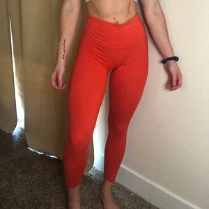 Size S Red/Orange Old Navy Leggings